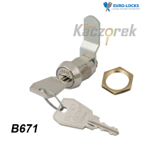 Zamek Euro-Locks 004 - krzywkowy - B671